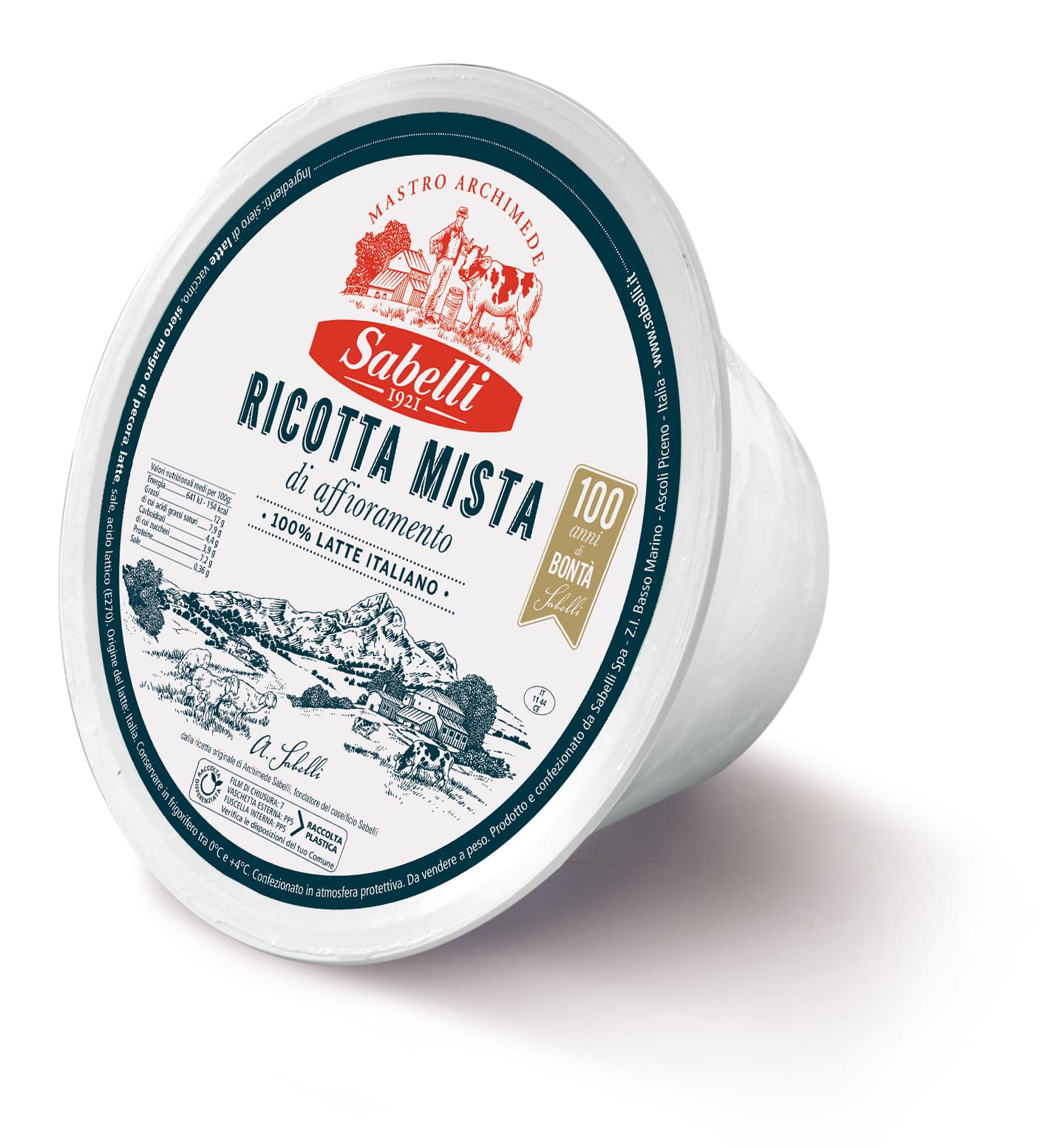 RICOTTA ms.d"affi. S.V. sab. kg 1,8