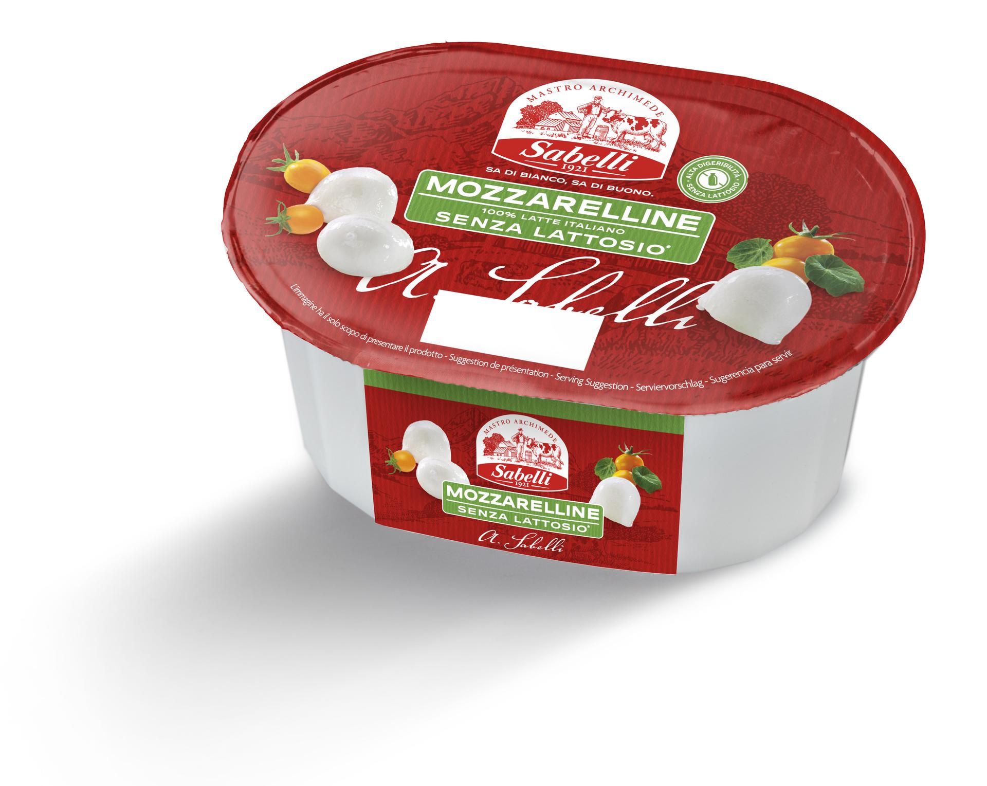MOZZARELLINE gr.125 S/LATTOSIO