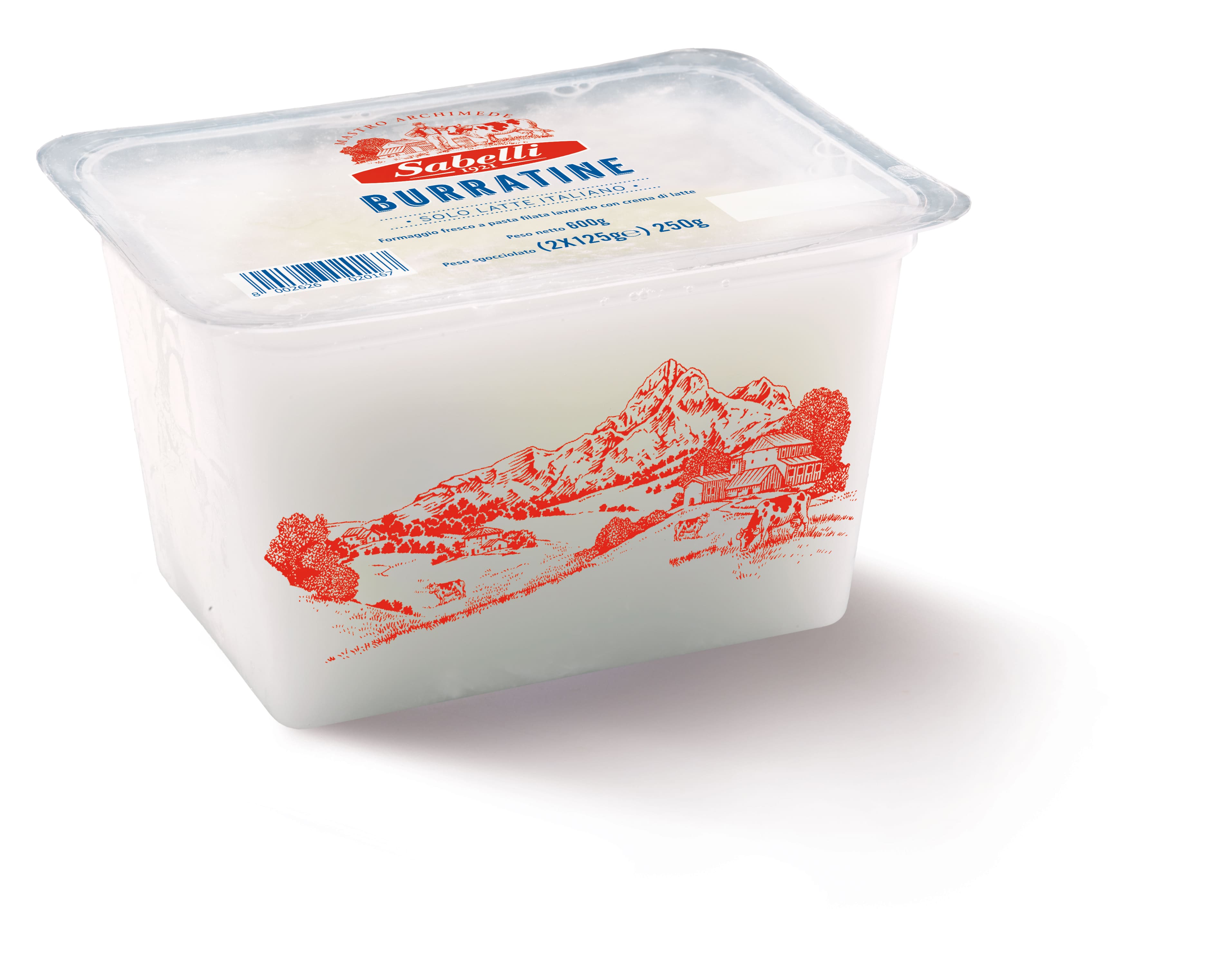 BURRATINA g125x2 SABELLI T.A.