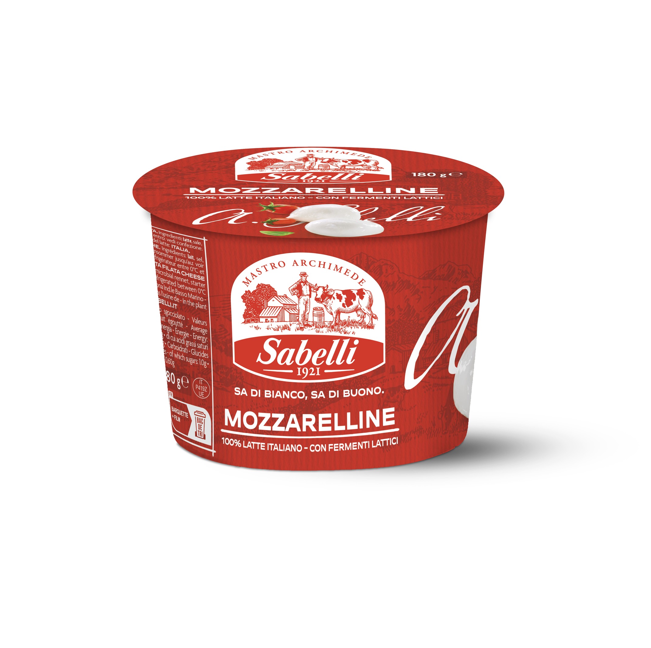 MOZZARELLINE g180 vaschetta