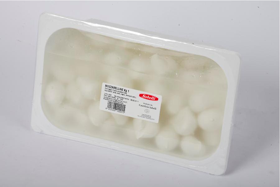 MOZZARELLINE SFUSE gr.16 VASCH. kg1