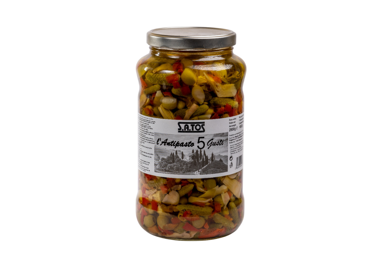 ANTIPASTO 5 GUSTI IN OLIO V.V ml3.1