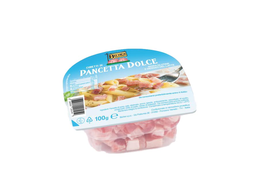 CUBETTI PANCETTA DOLCE g100 BECHER