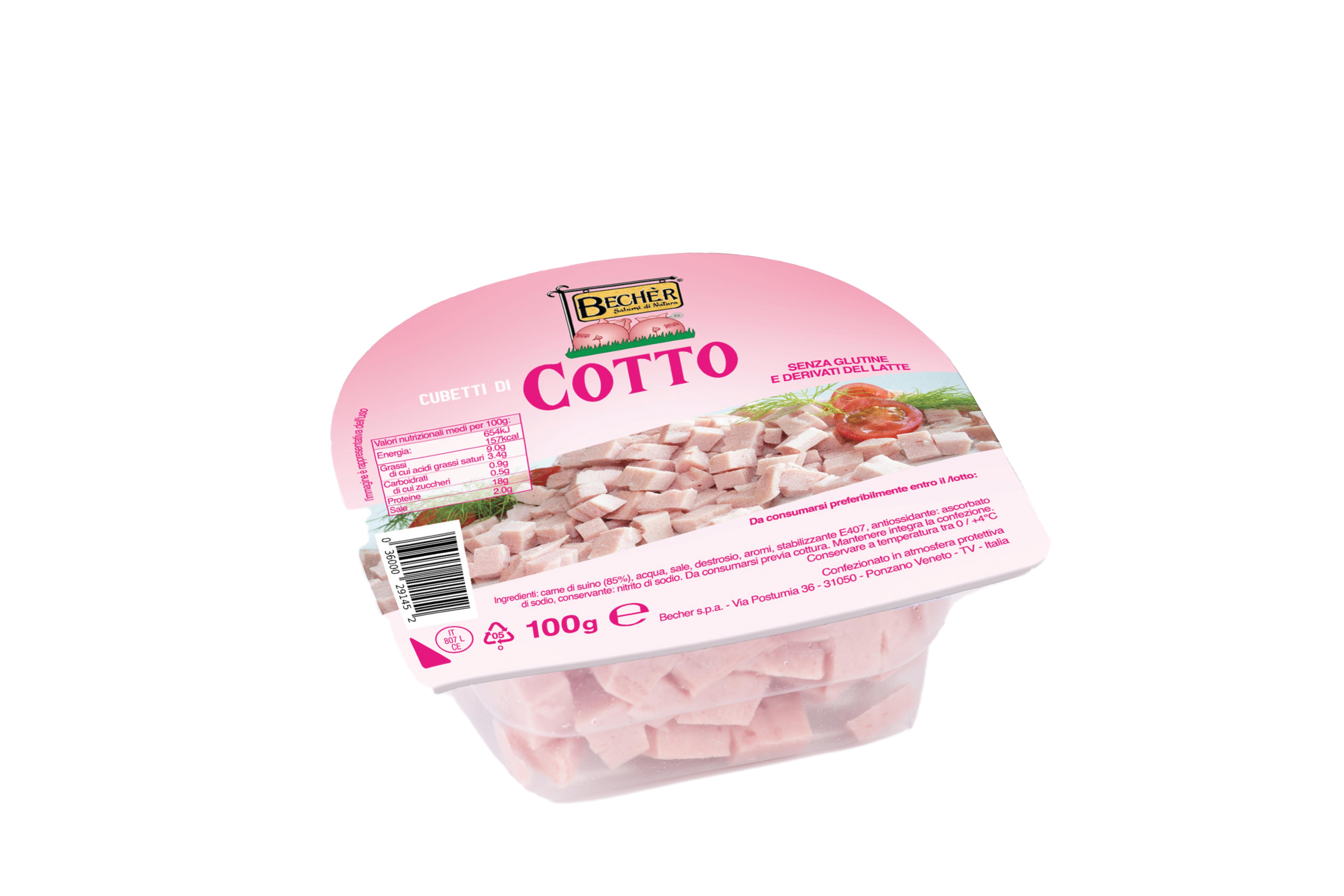 CUBETTI PR.COTTO g100 BECHER