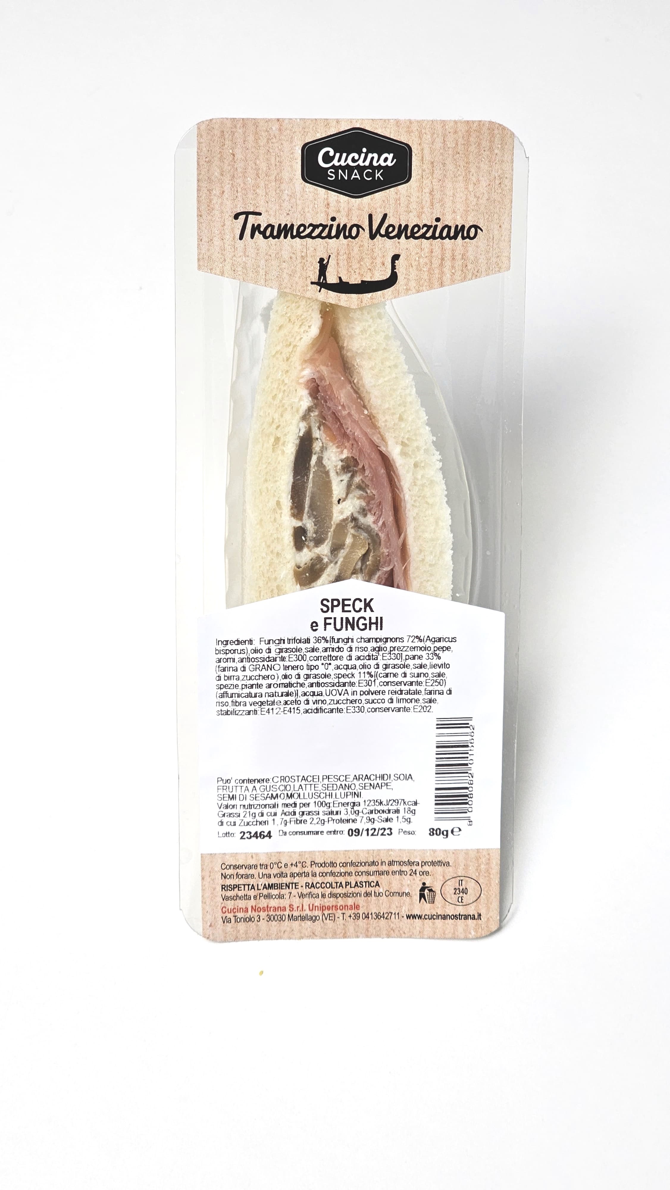 TRAMEZZ.MONOP.SPECK E FUNGHI g80