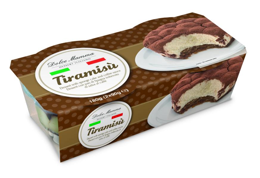 TIRAMISU" 2x90g. DOLCE MAMMA