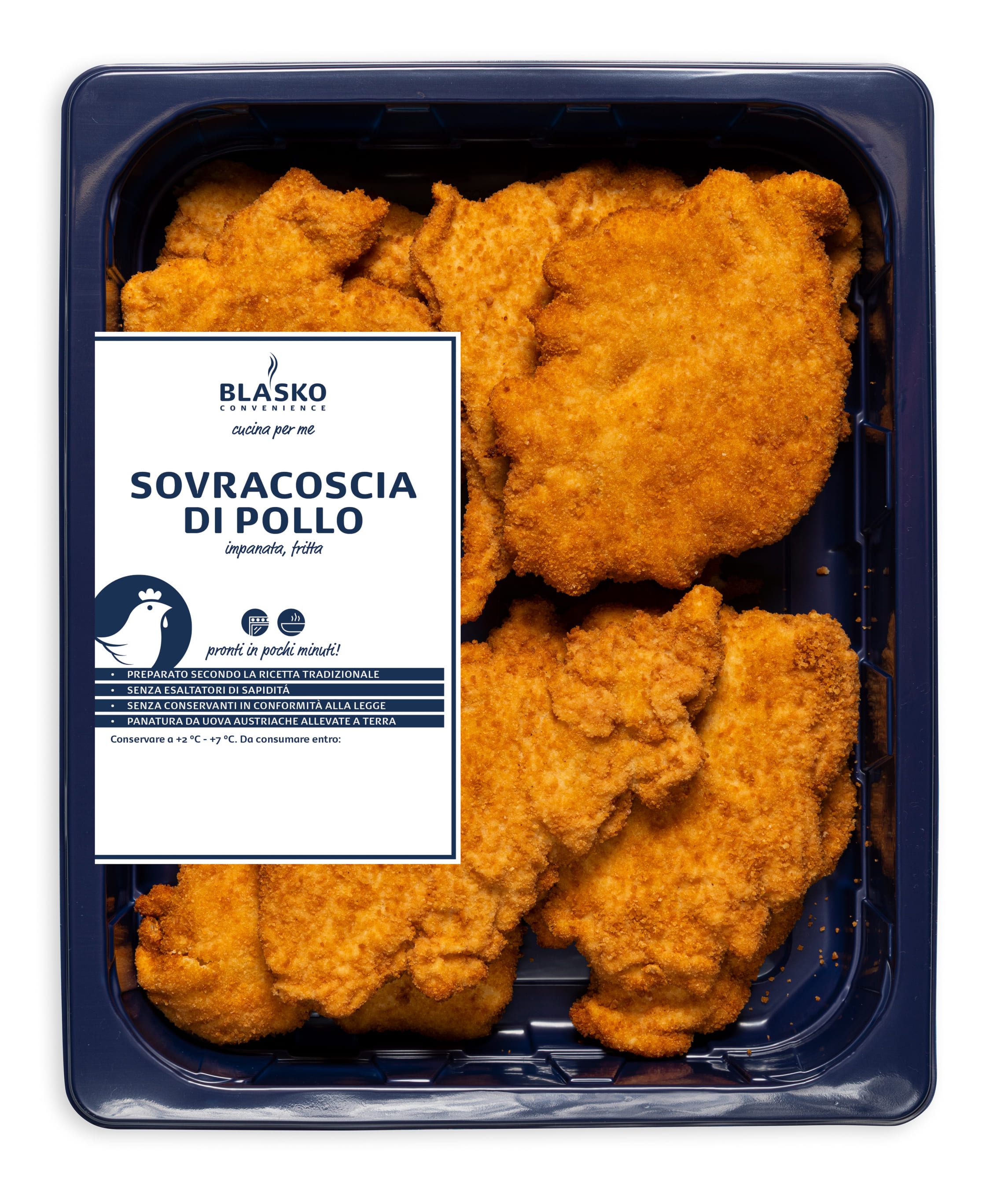 SOVRACOSCIA DI POLLO FRITTA kg1,1