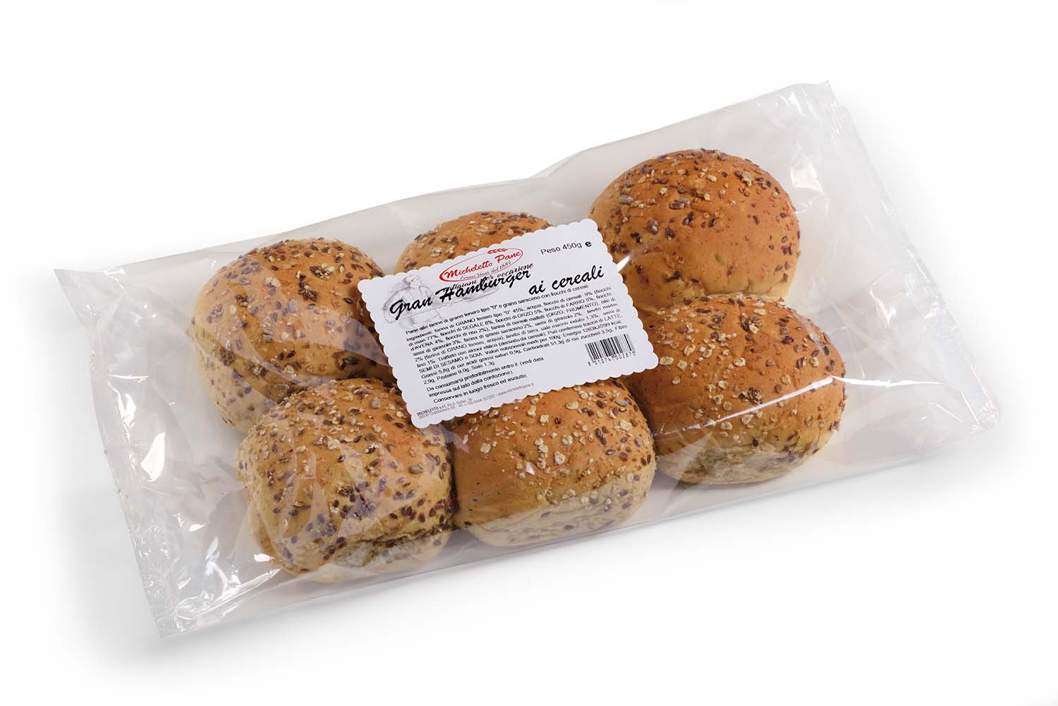 CATERING HAMBURGER AI CEREALI g450