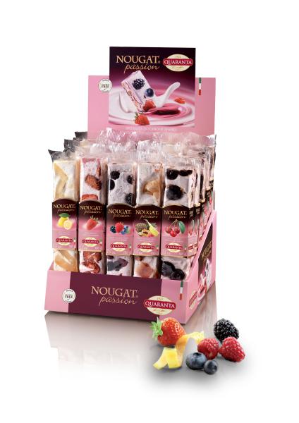 STECCA NOUGAT MISTO FRUTTA gr.100