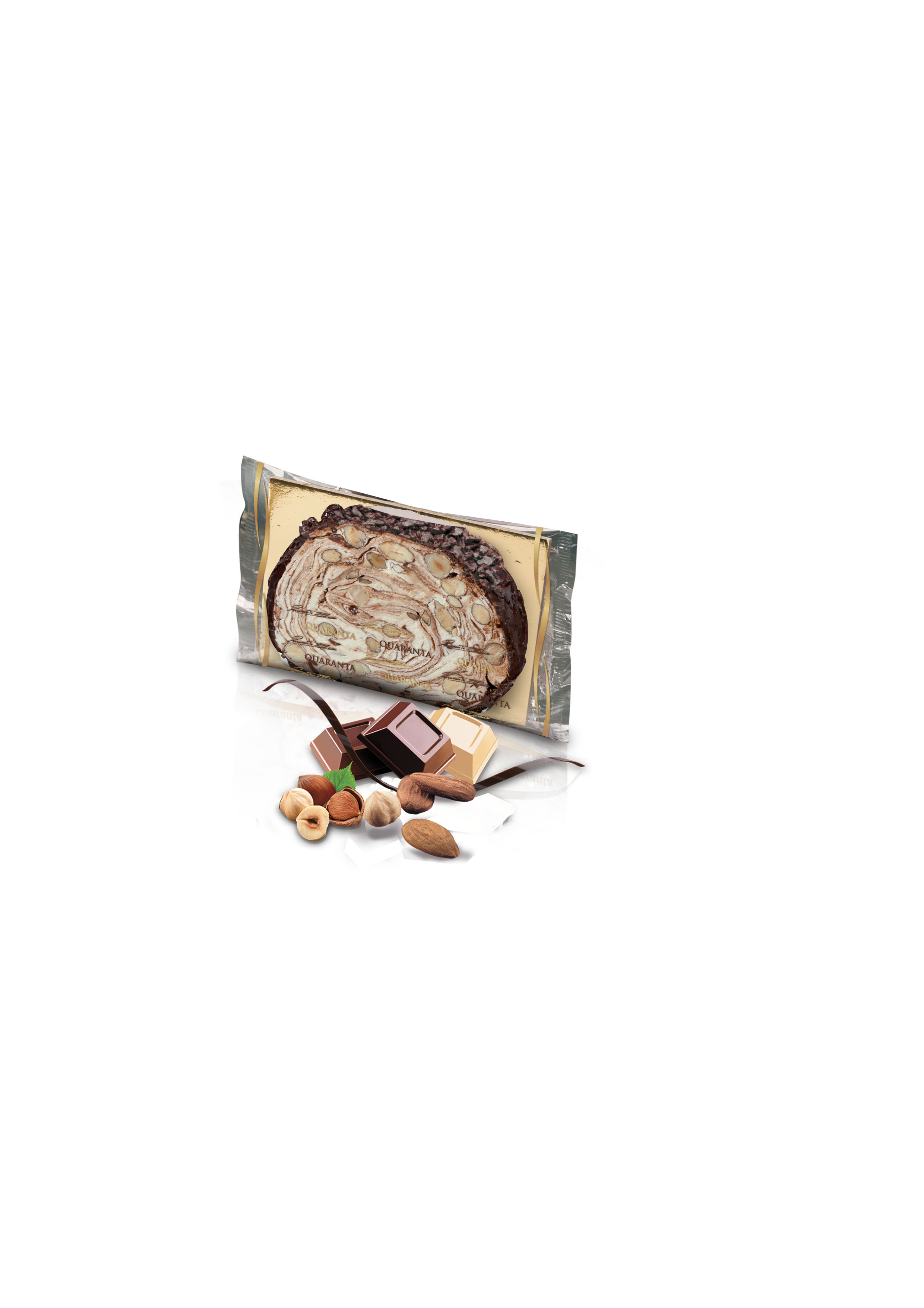 ROLL DI TORRONE CIOCCOLATO gr.100