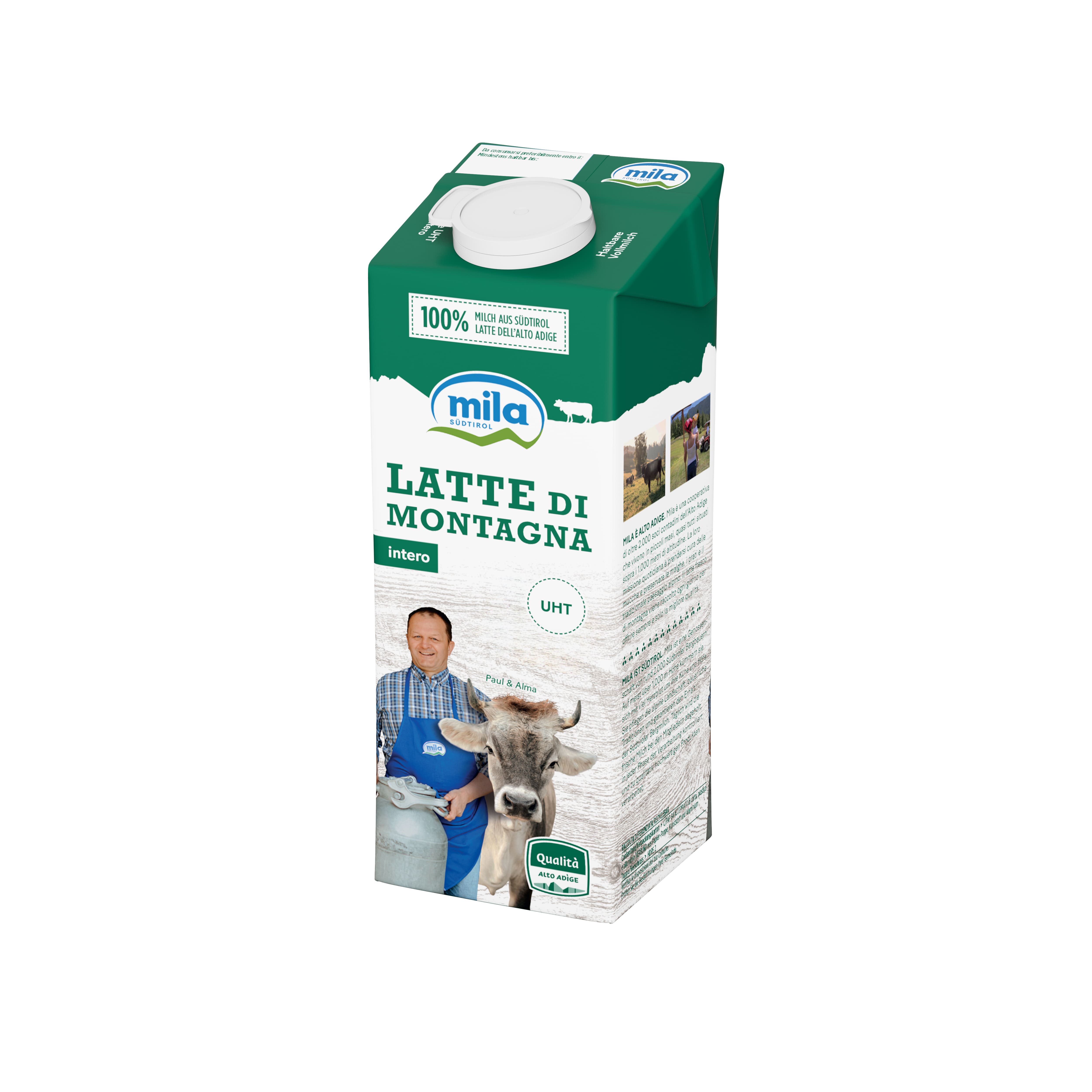 LATTE INT. UHT 1LT C/TAPPO MILA