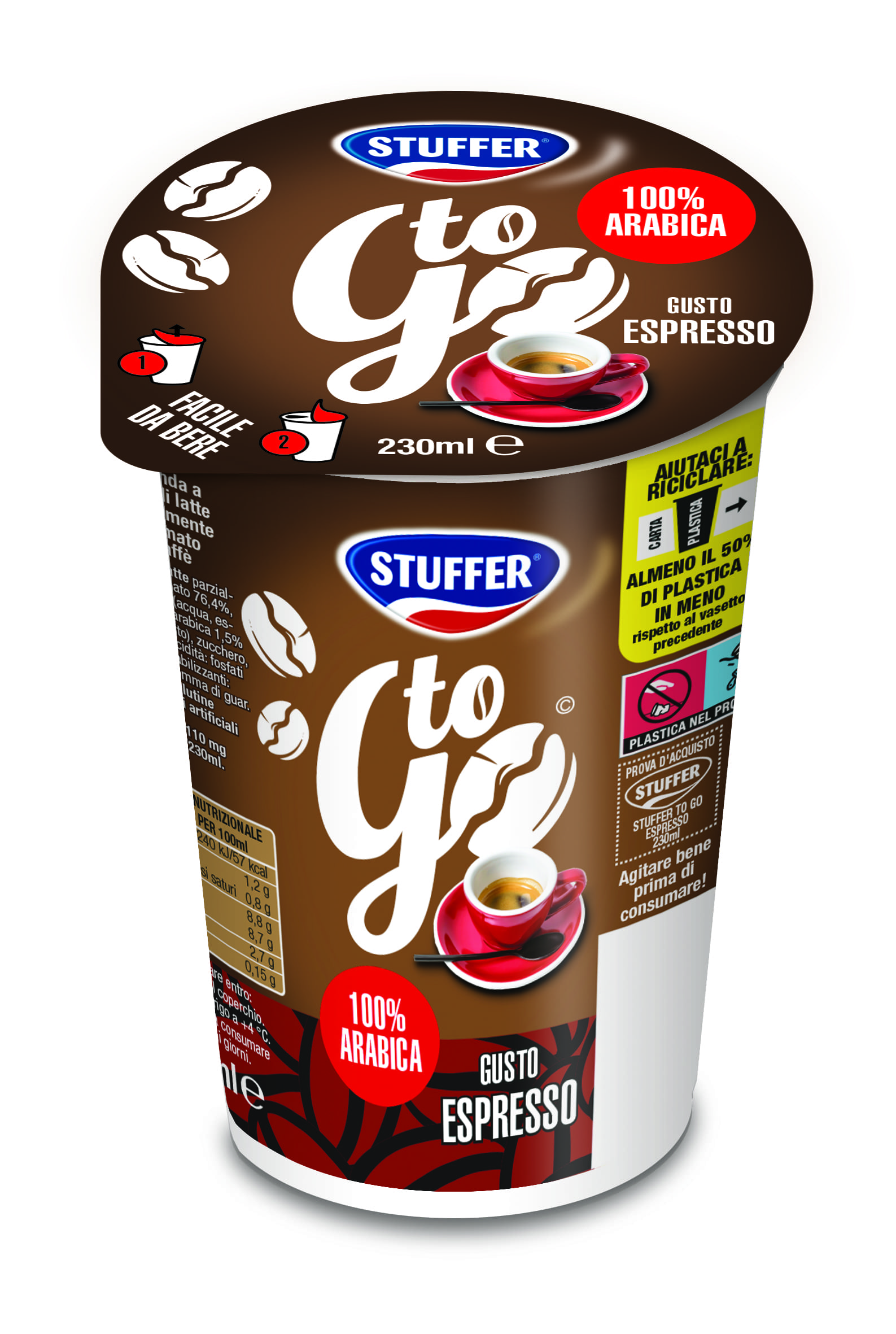 TO GO ESPRESSO 100% ARABICA ml230