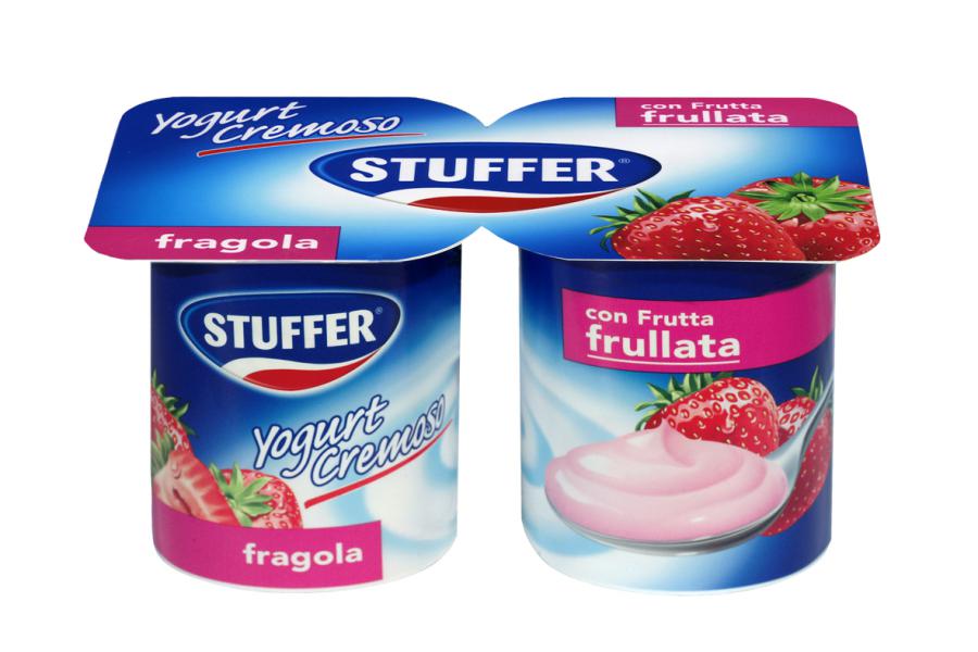 YOGURT FRULLATA FRAGOLA g125x2