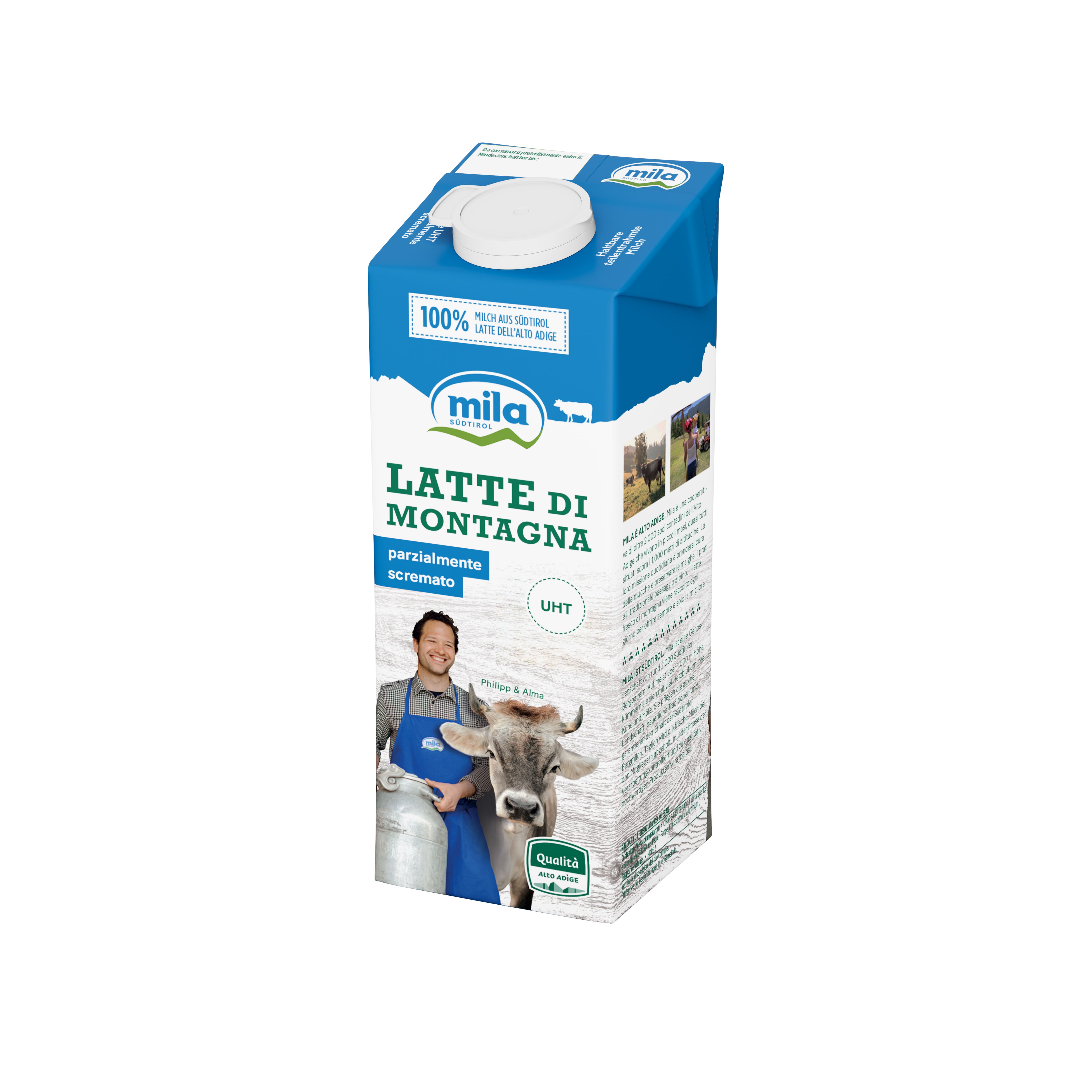 LATTE PS. UHT 1LT C/TAPPO MILA