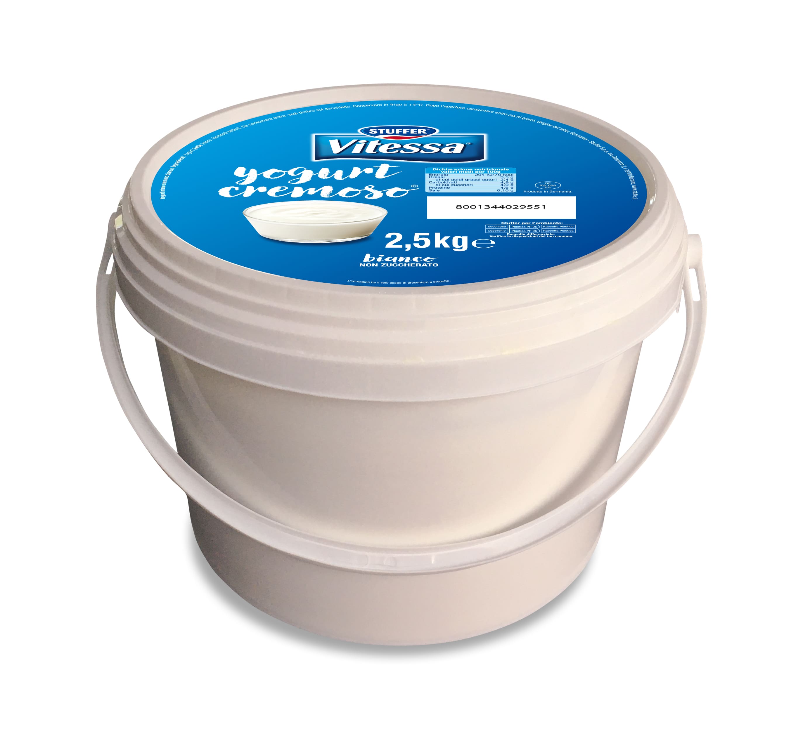 YOG.BIANCO INTERO S/Z kg2,5 STUFFER