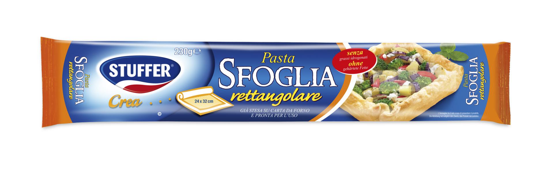 PASTA SFOGLIA RETTANGOLARE g230