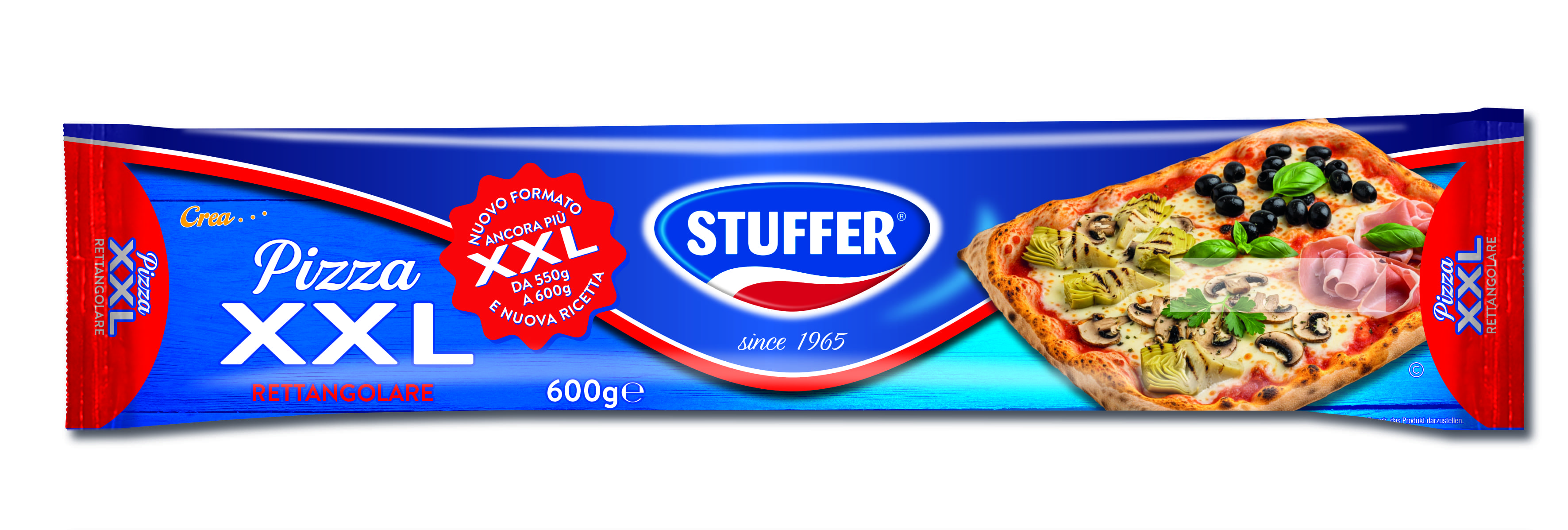 BASE PER PIZZA XXL g600 STUFFER