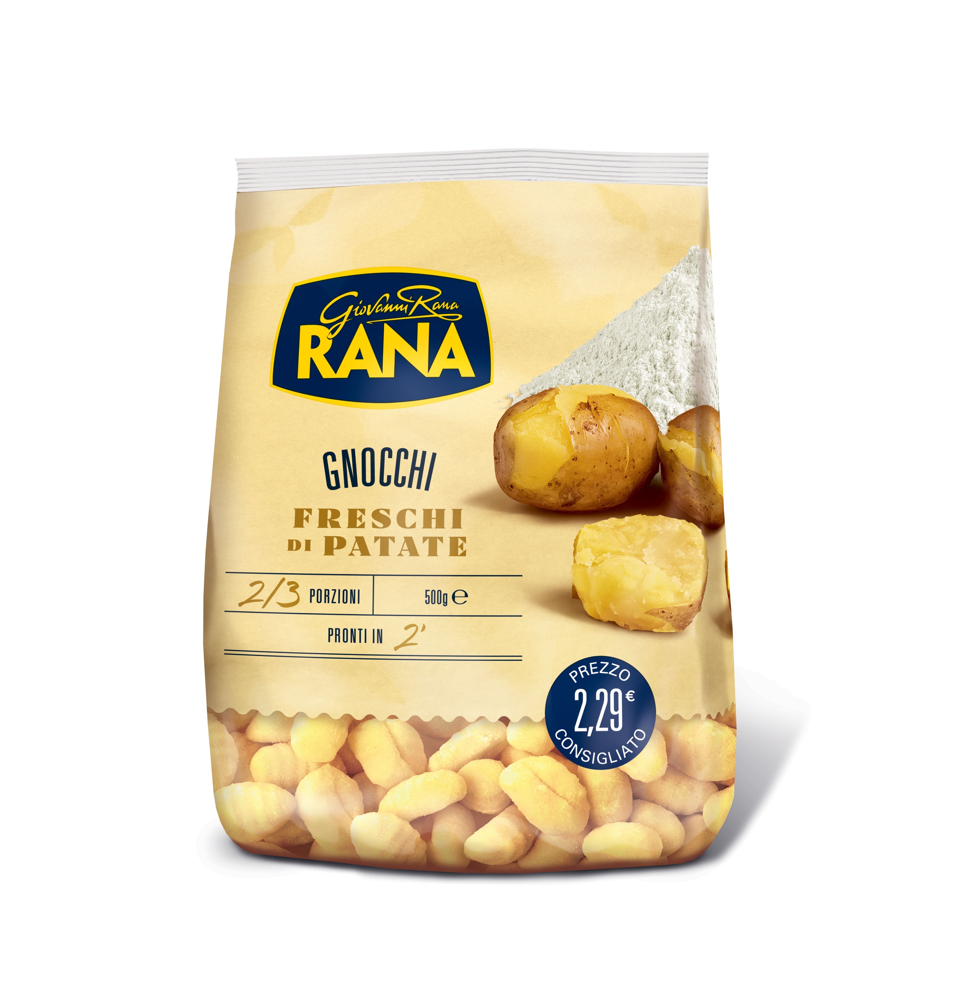 GNOCCHI DI PATATE gr.500 N.T.