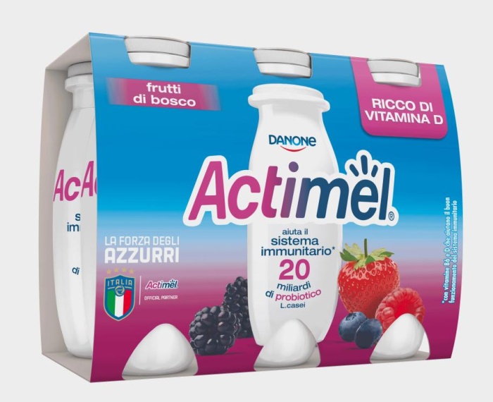 ACTIMEL FRUTTI DI BOSCO g100*6