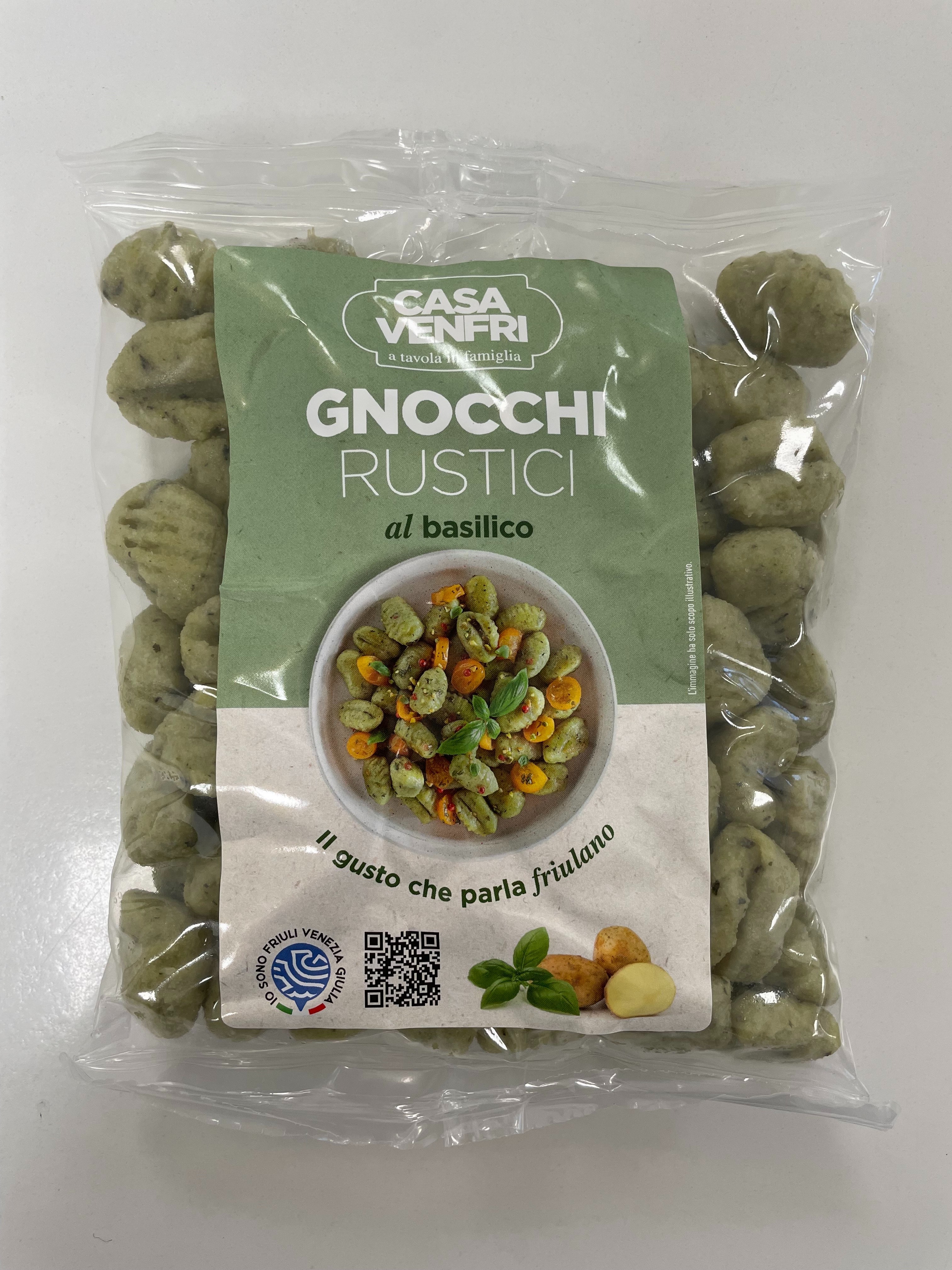 GNOCCHI RUSTICI AL BASILICO g400