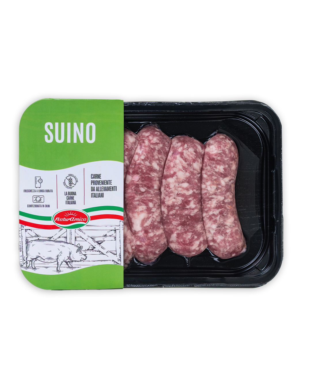 SALSICCIA SUINO skin g420*4