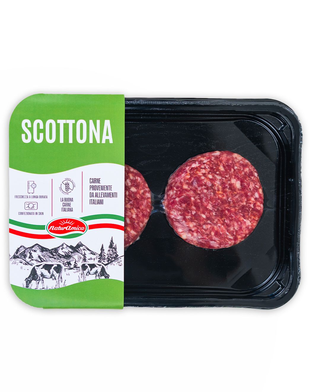 HAMBURGER PIU'  x 1 Skin g180