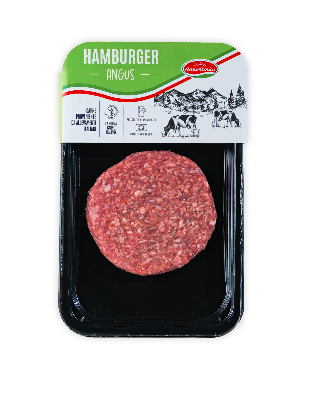 HAMBURGER ANGUS x 1 Skin g200