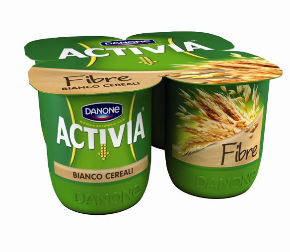 ACTIVIA FIBRE BIANCO/CEREALI g125*4