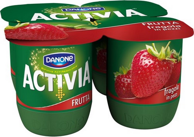 ACTIVIA FRAGOLA g125*4