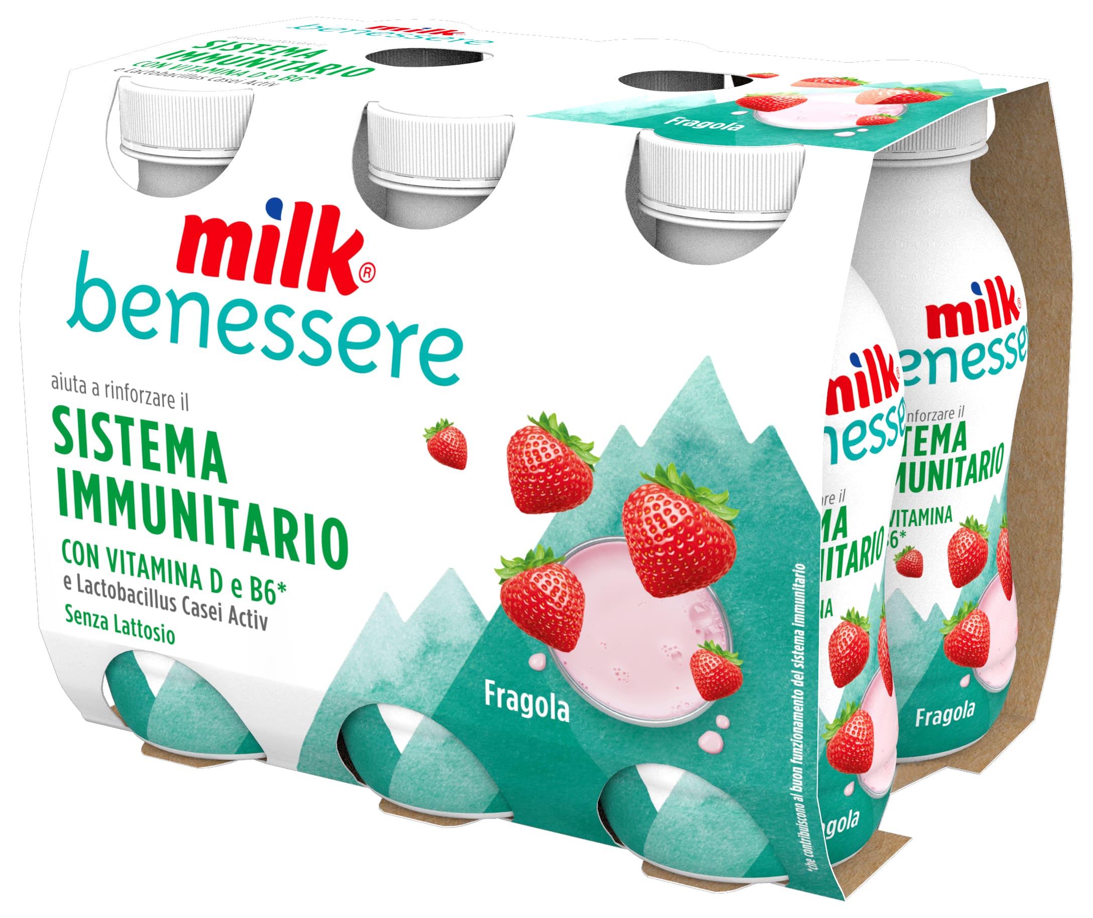 YOG PROB. FRAGOLA g100*6 MILK