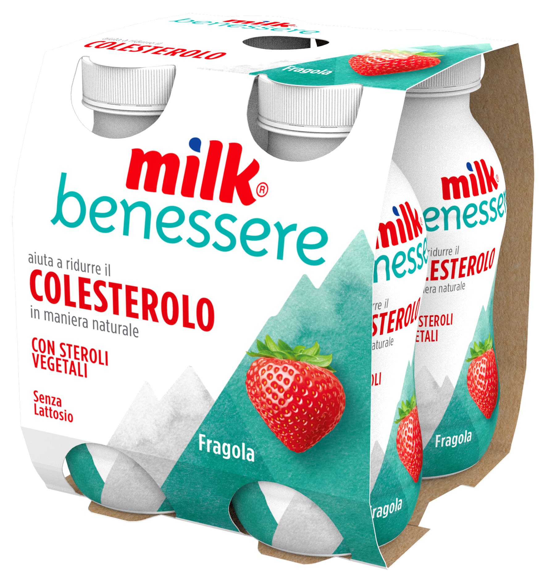 YOG.FRAGOLA  Riduz.Colest. gr.100*4