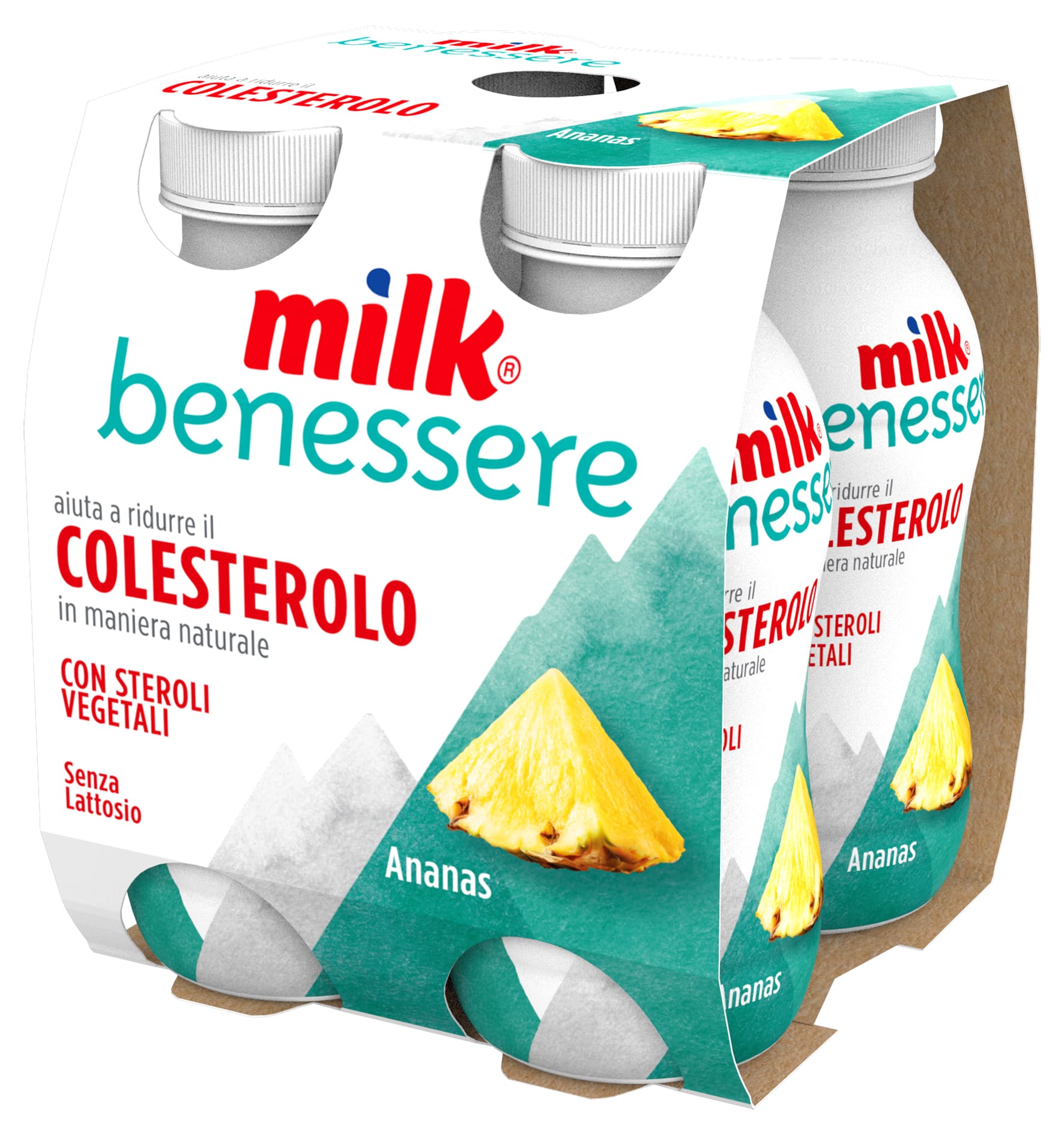 YOG.ANANAS Riduz.Colest. gr.100*4