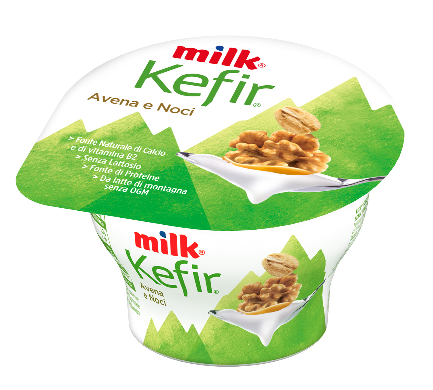 KEFIR CREMOSO AVENA/NOCI g150 MILK