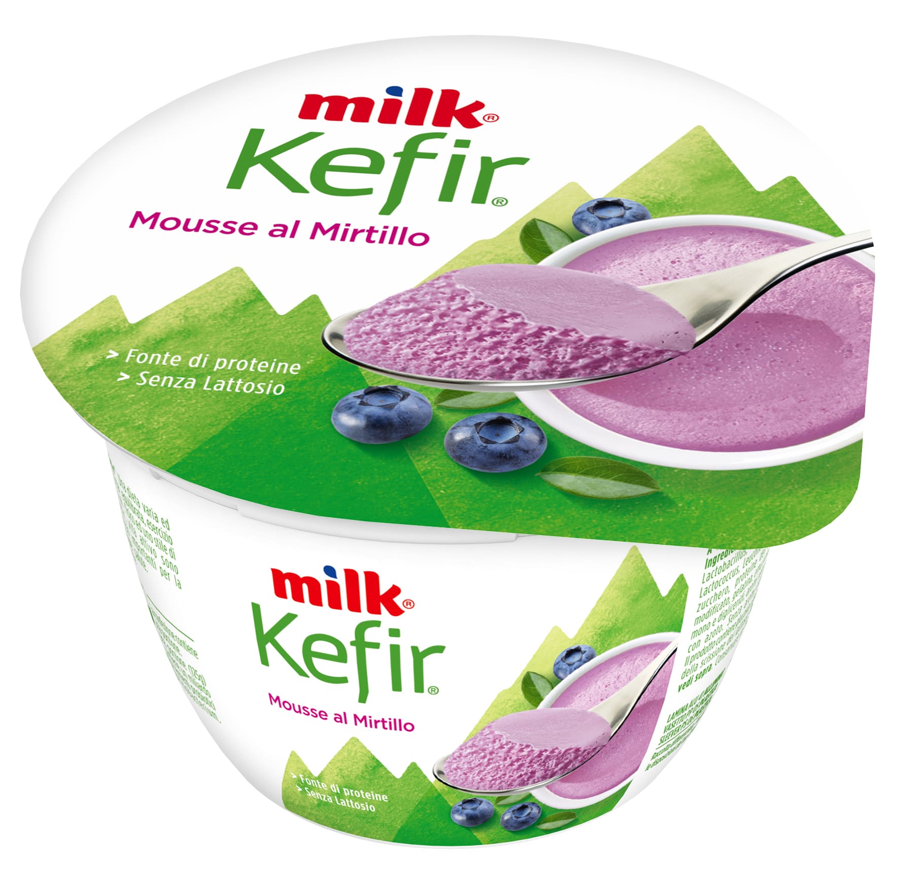 KEFIR MOUSSE MIRTILLO g125