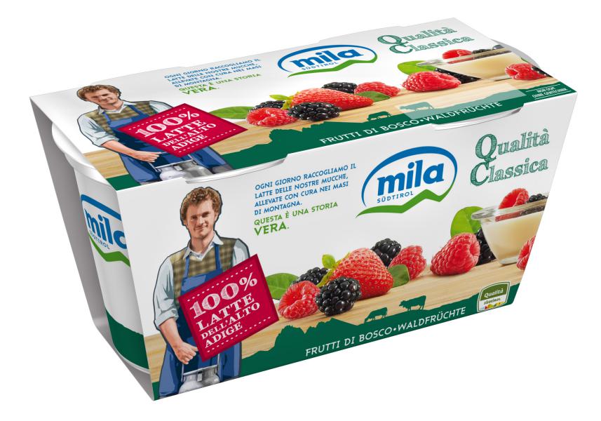 YOGURT FRUTTI DI BOSCO g125X2  MILA