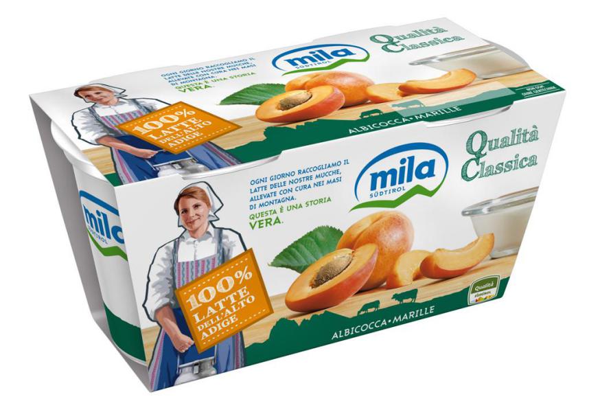 YOGURT ALBICOCCA g125X2 MILA