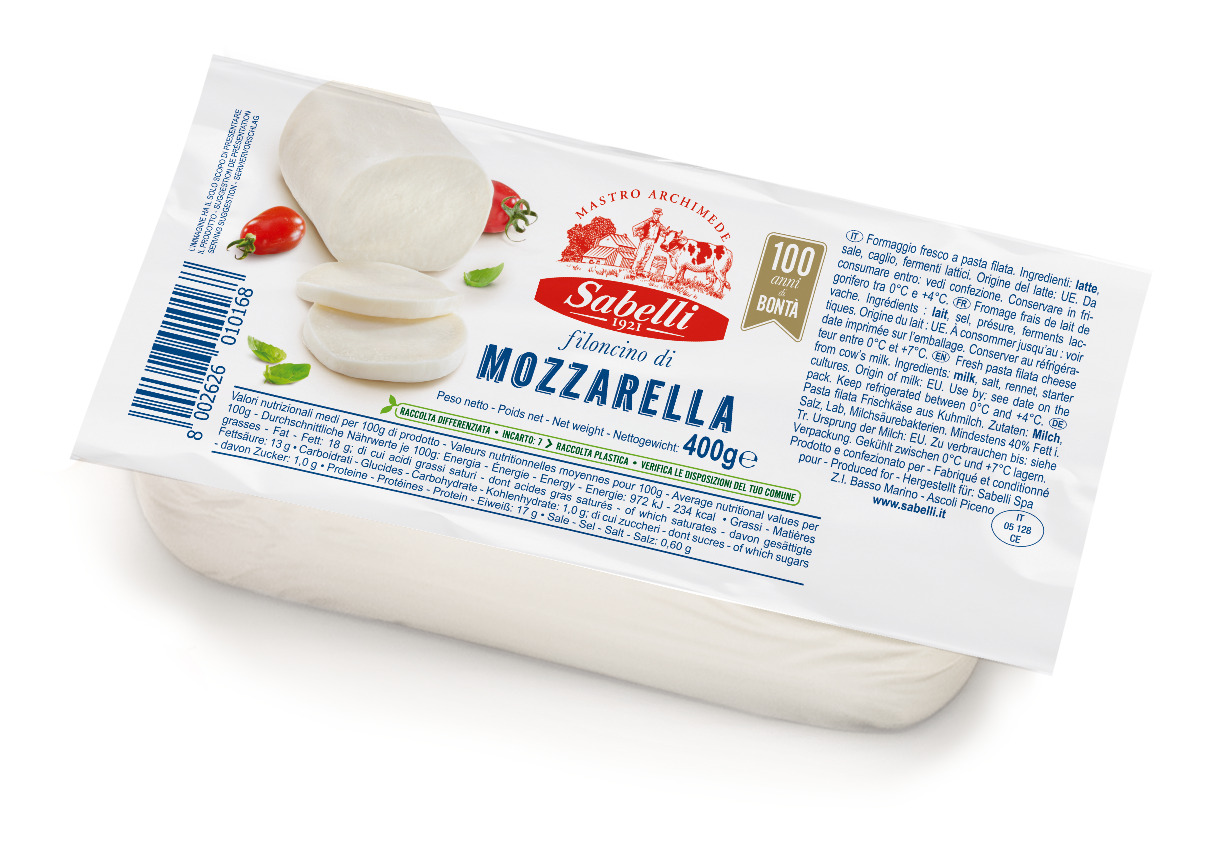 MOZZARELLA FILONE g400 SABELLI