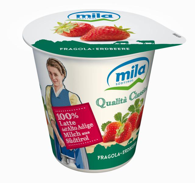 YOG FRAGOLA INTERO 125g MILA
