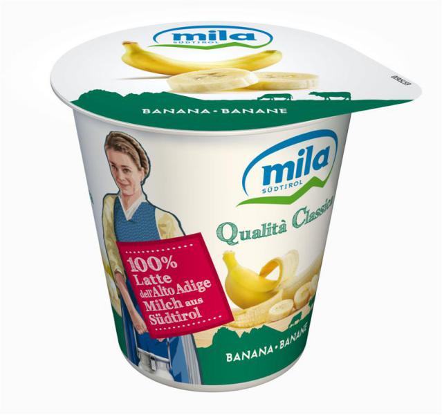 YOG.BANANA INTERO 125g MILA