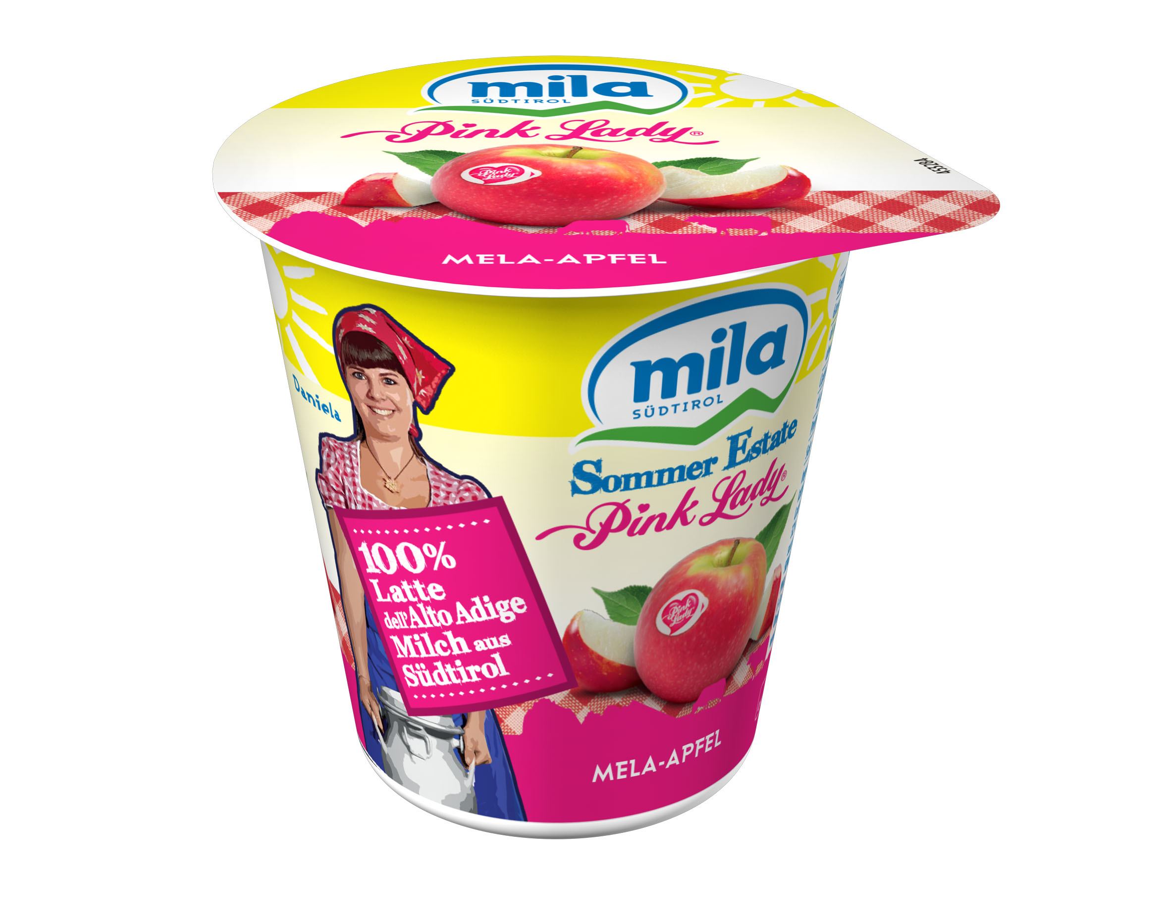 YOG.MELA PINK LADY 125g MILA