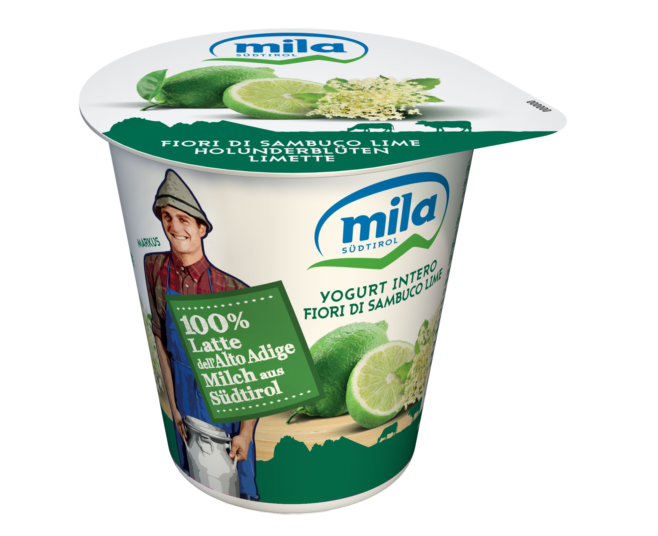 YOG.FIORI DI SAMBUCO/LIME 125g MILA