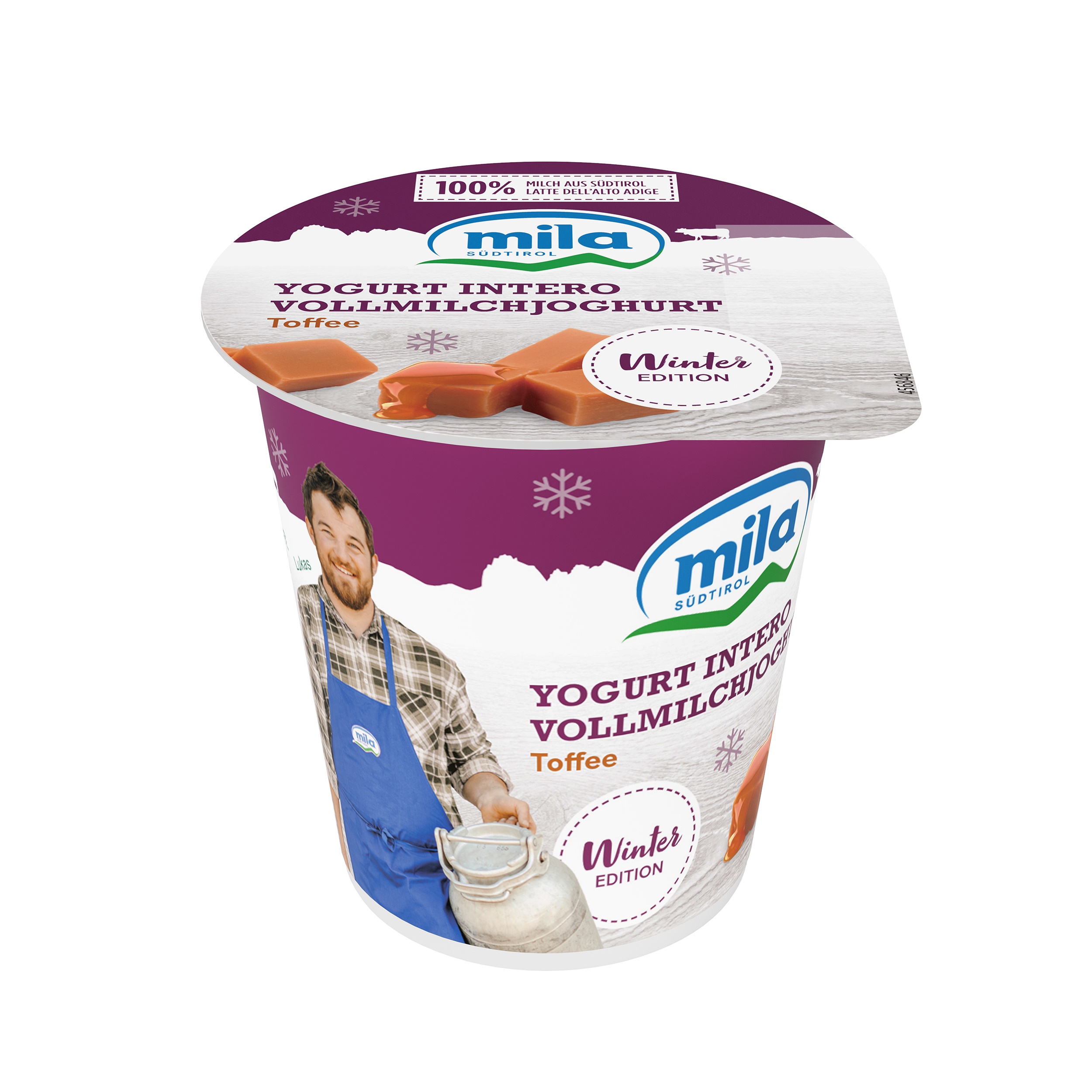 YOGURT INTERO TOFFEE 125g MILA