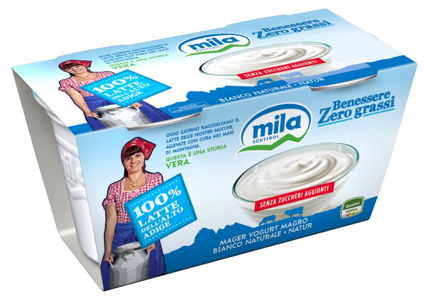 YOG MAGRO BIANCO g125X2 MILA