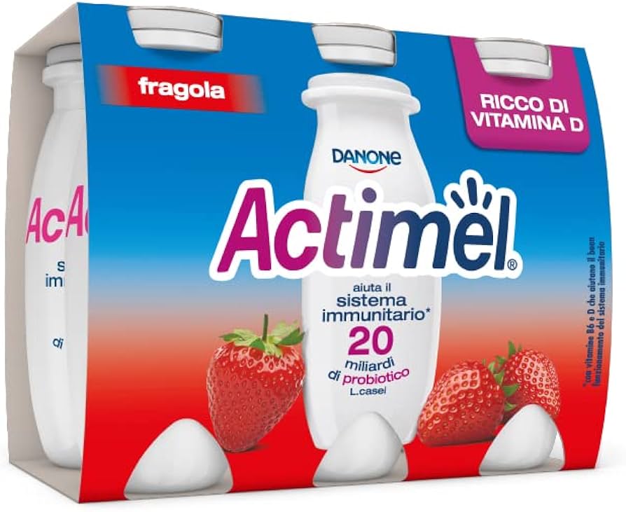 ACTIMEL FRAGOLA g100*6