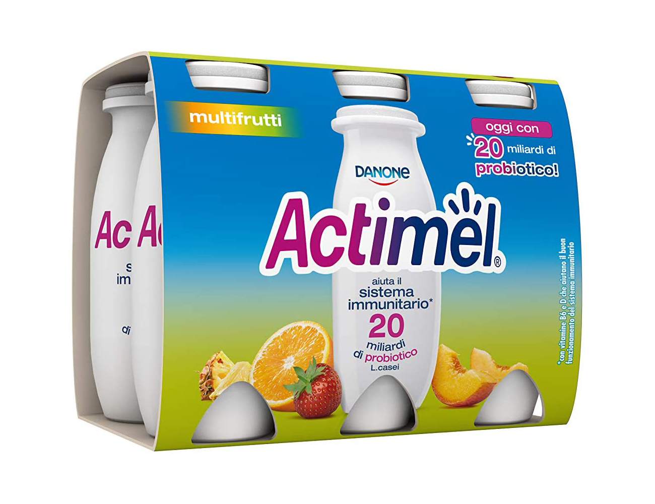 ACTIMEL MULTIFRUTTA g100*6
