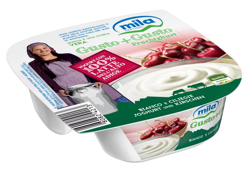 YOG.BIANCO + CILIEGIE gr. 150 MILA