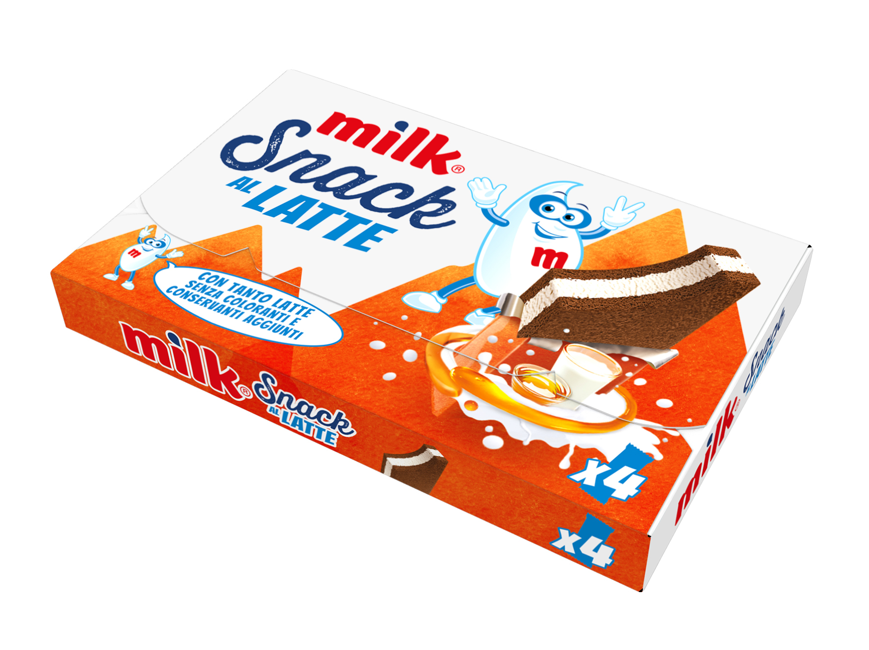 SNACK AL LATTE g28*4 MILK