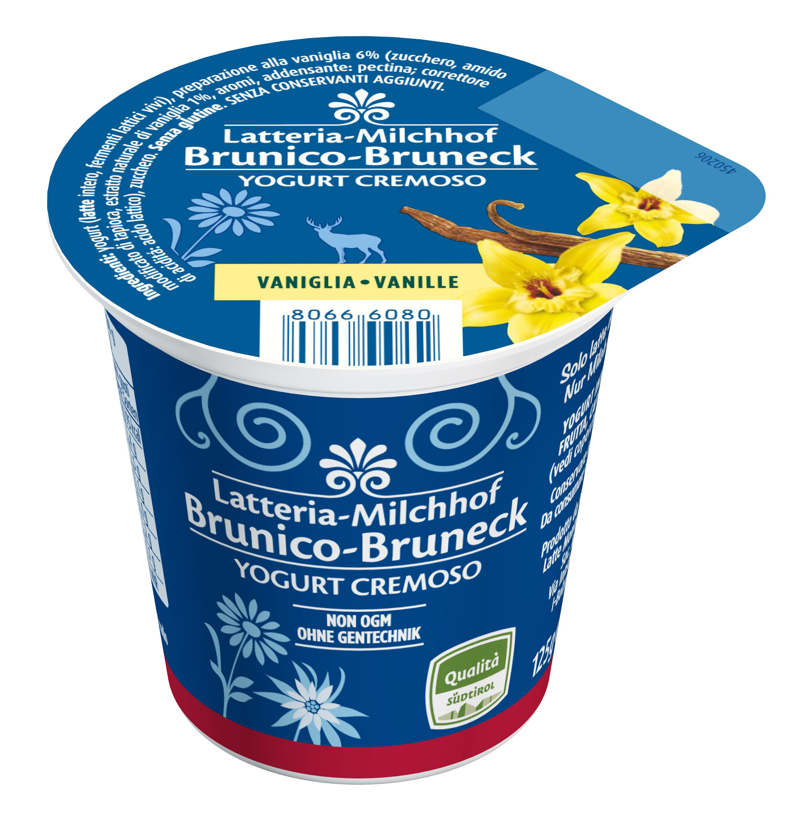 YOG.INTERO VANIGLIA 125g BRUNICO