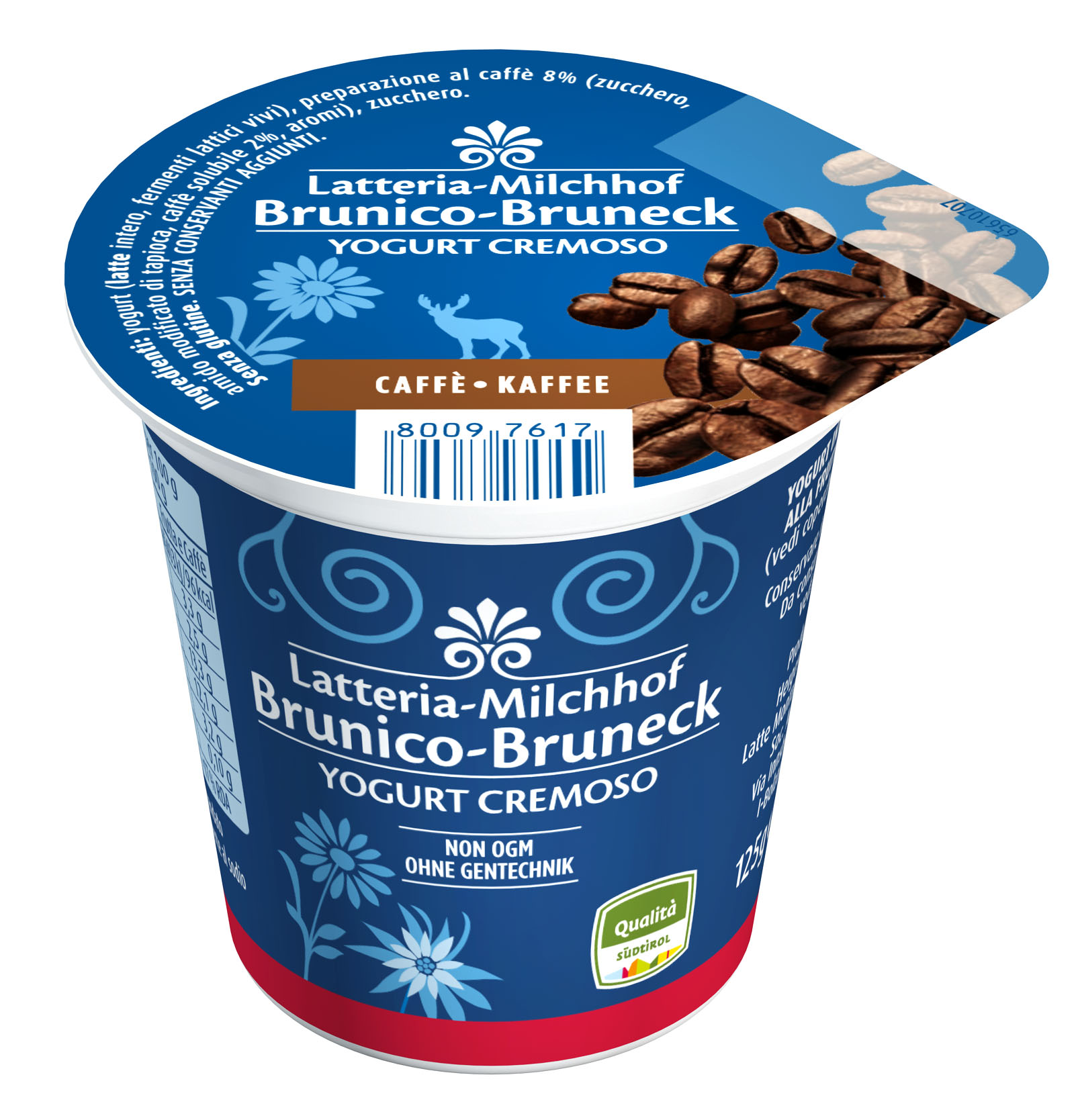 YOG.INTERO CAFFE' 125g BRUNICO