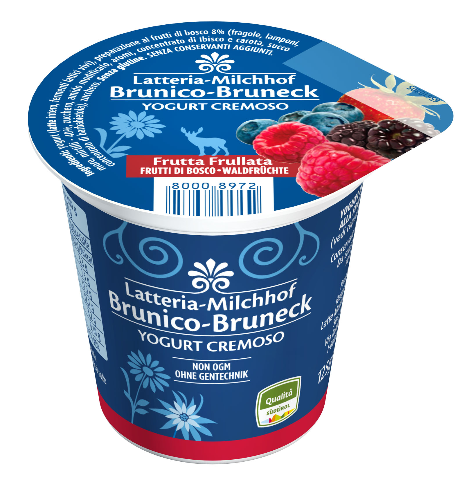 YOG.INTERO FR.BOSCO 125g BRUNICO